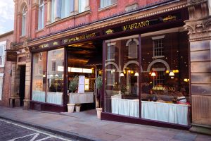 The front of the new marzano italian in York 